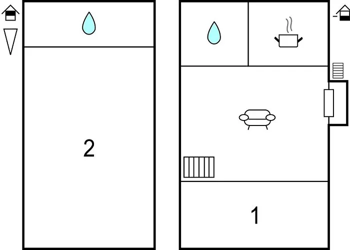 2 Bedroom Lovely In Retowo 4 Lägenhet Retowo (Pomerania)